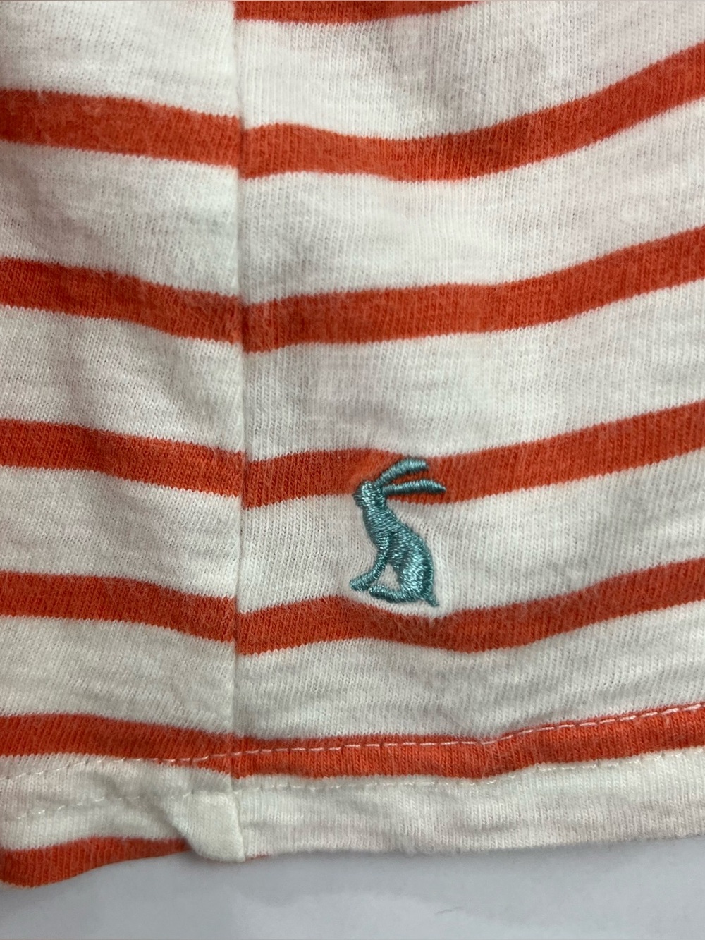 Joules Harbour 100% Cotton Breton Stripe Long Sleeve Top Premium Grade US 12 - Picture 5 of 7